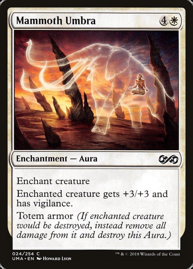Magic: The Gathering MTG Single Mammoth Umbra [Ultimate Masters]
