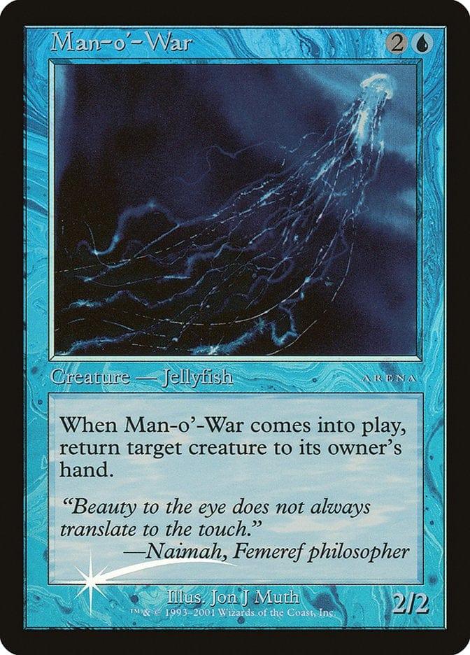 Magic: The Gathering MTG Single Man-o'-War [Arena League 2002]