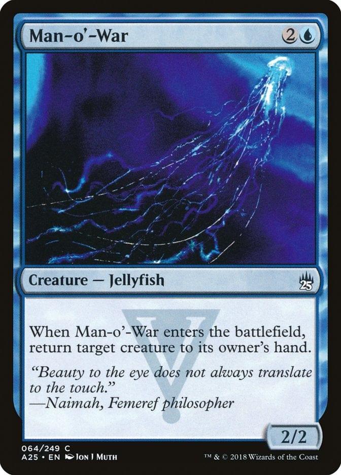 Magic: The Gathering MTG Single Man-o'-War [Masters 25]
