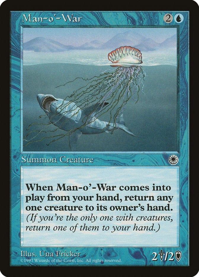 Magic: The Gathering MTG Single Man-o'-War [Portal]