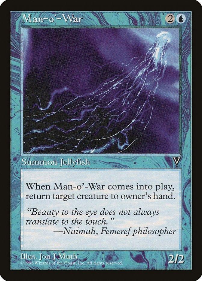 Magic: The Gathering MTG Single Man-o'-War [Visions]