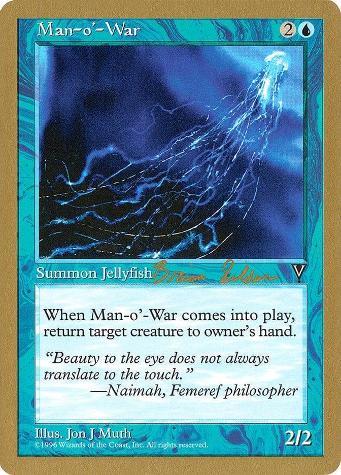 Magic: The Gathering MTG Single Man-o'-War [World Championship Decks 1998]