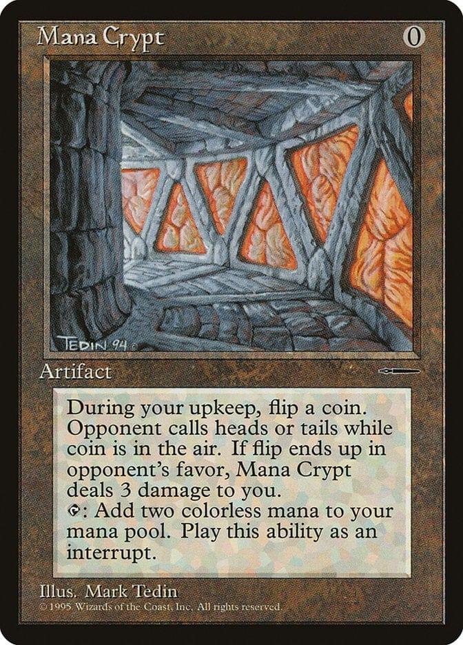 Magic: The Gathering MTG Single Mana Crypt (Book Promo) [HarperPrism Book Promos]