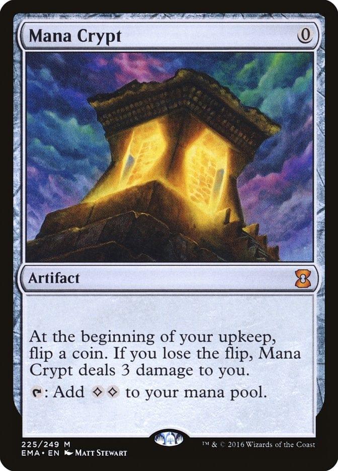 Magic: The Gathering MTG Single Mana Crypt [Eternal Masters]