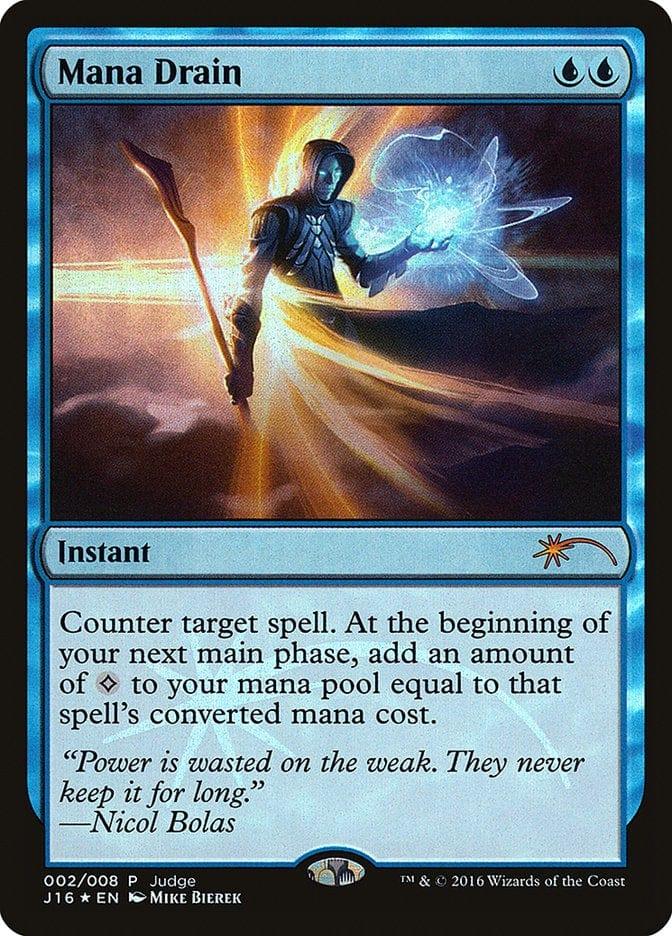 Magic: The Gathering MTG Single Mana Drain [Judge Gift Cards 2016]
