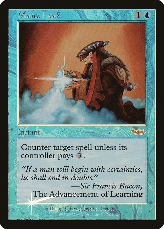 Magic: The Gathering MTG Single Mana Leak [Arena League 2002]