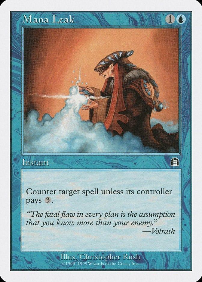 Magic: The Gathering MTG Single Mana Leak [Battle Royale Box Set]