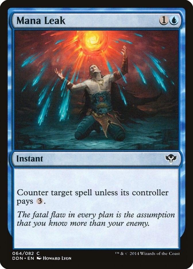 Magic: The Gathering MTG Single Mana Leak [Duel Decks: Speed vs. Cunning]