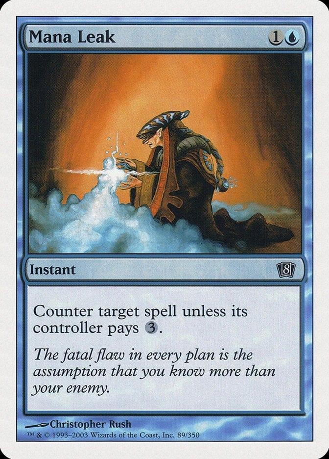 Magic: The Gathering MTG Single Mana Leak [Eighth Edition]