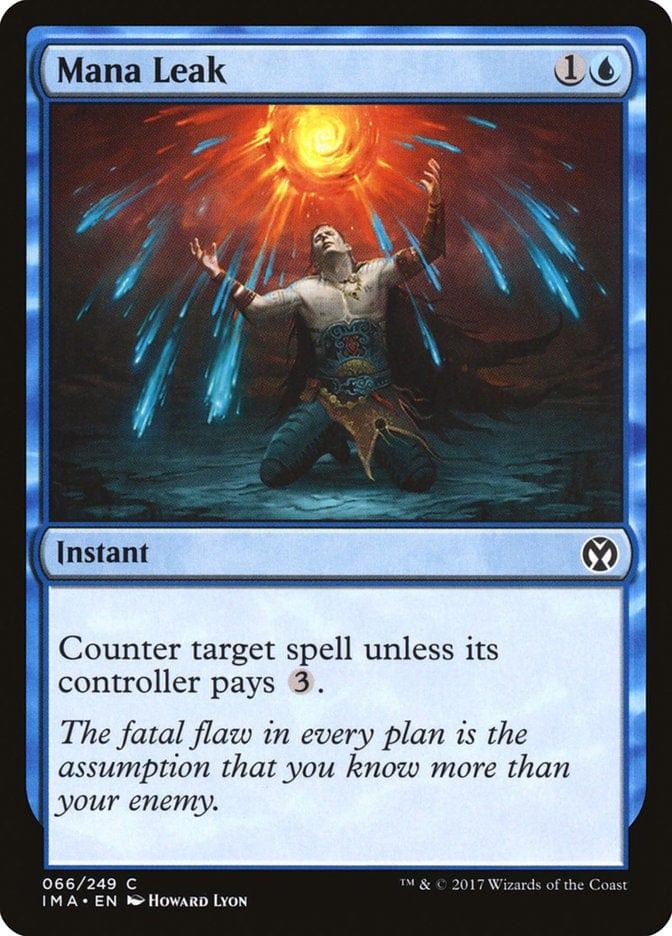 Magic: The Gathering MTG Single Mana Leak [Iconic Masters]