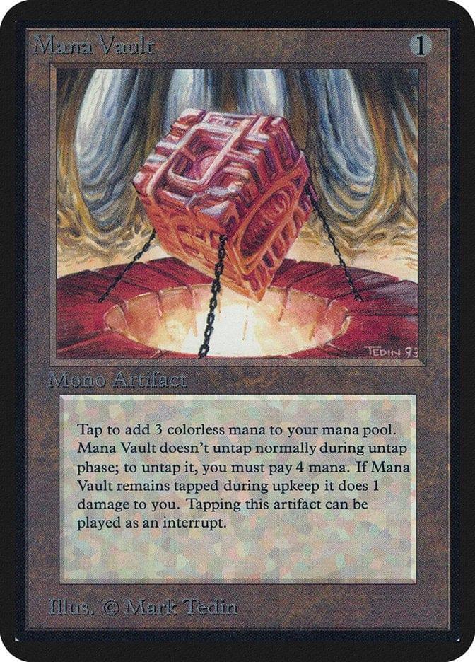 Magic: The Gathering MTG Single Mana Vault [Limited Edition Alpha]