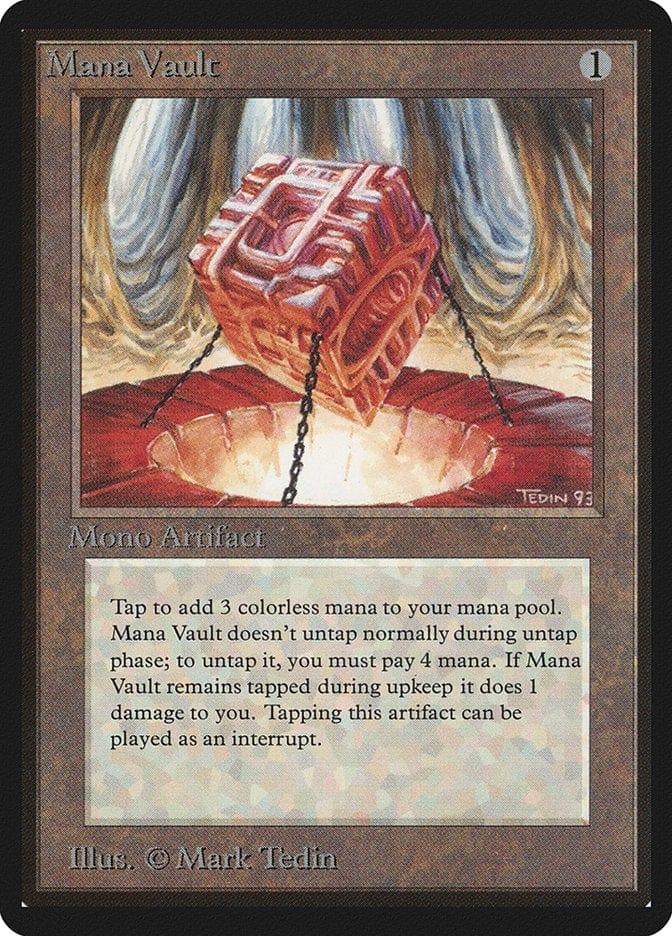 Magic: The Gathering MTG Single Mana Vault [Limited Edition Beta]