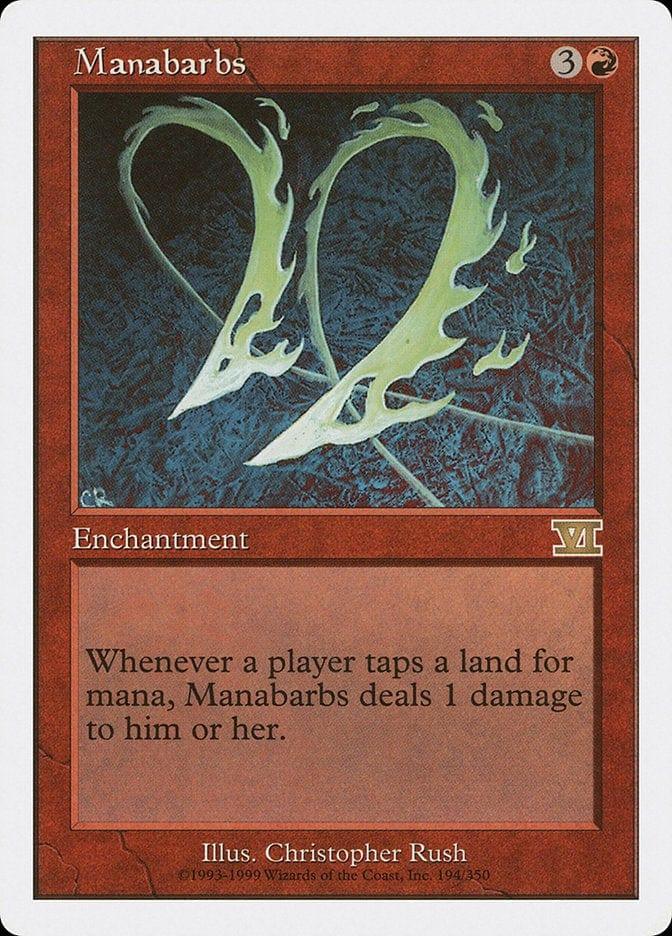 Magic: The Gathering MTG Single Manabarbs [Classic Sixth Edition]