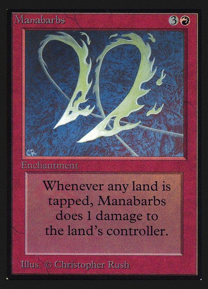 Magic: The Gathering MTG Single Manabarbs [International Collectors’ Edition]