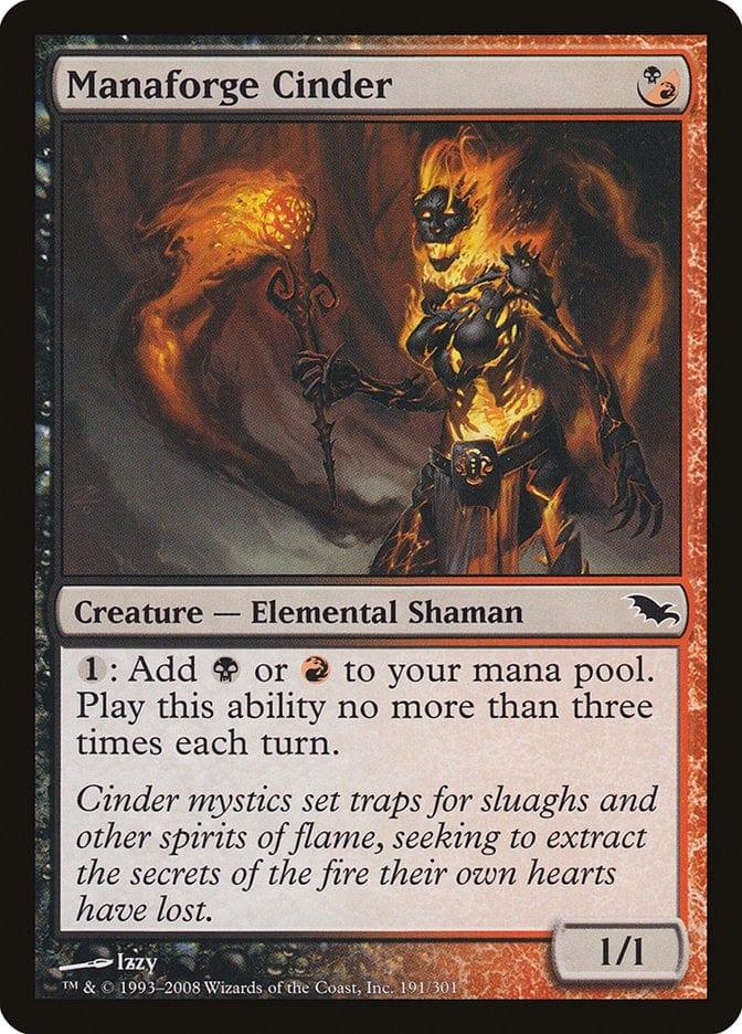 Magic: The Gathering MTG Single Manaforge Cinder [Shadowmoor]