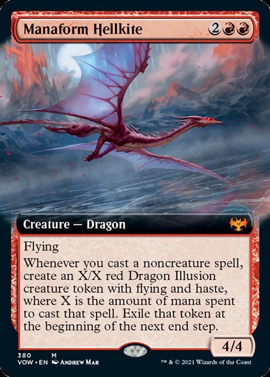Magic: The Gathering MTG Single Manaform Hellkite (Extended) [Innistrad: Crimson Vow]