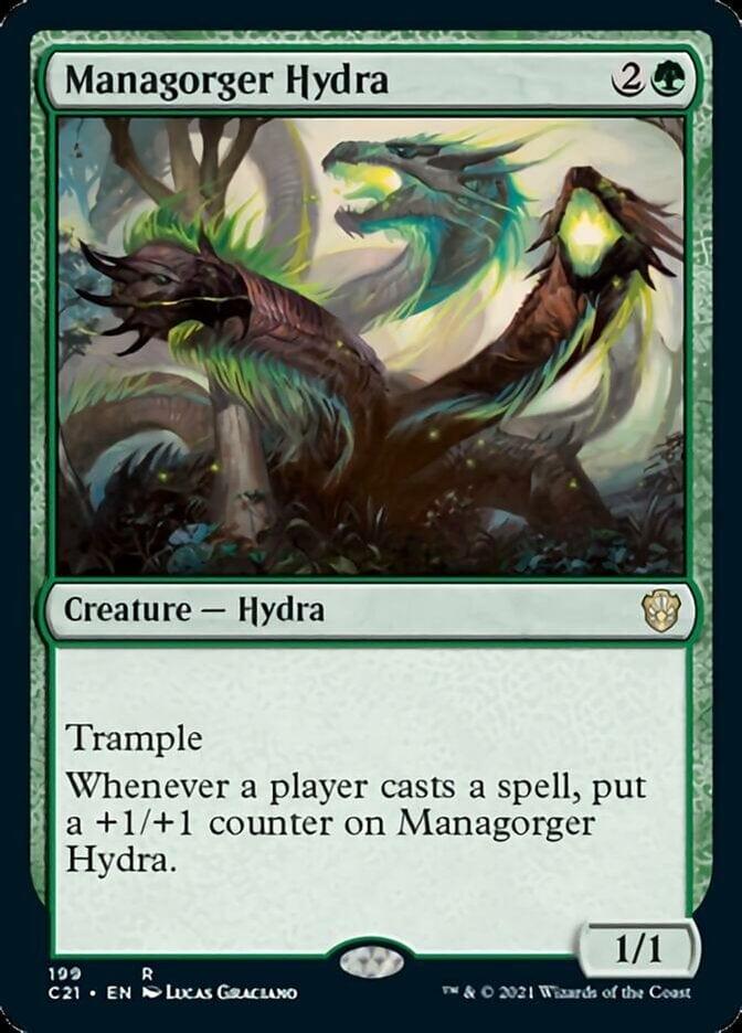 Magic: The Gathering MTG Single Managorger Hydra [Commander 2021]