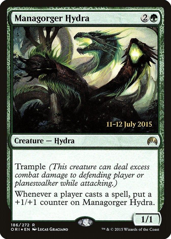 Magic: The Gathering MTG Single Managorger Hydra [Magic Origins Prerelease Promos]