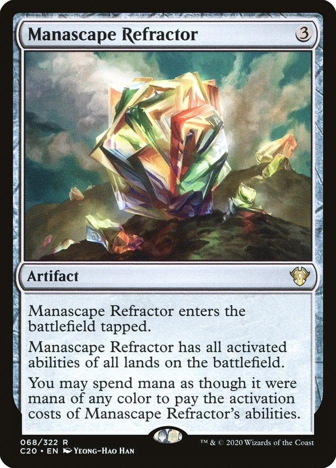 Magic: The Gathering MTG Single Manascape Refractor [Commander 2020]
