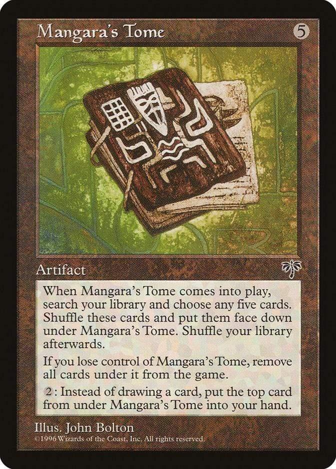 Magic: The Gathering MTG Single Mangara's Tome [Mirage]