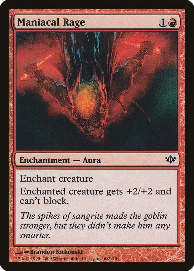 Magic: The Gathering MTG Single Maniacal Rage [Conflux]
