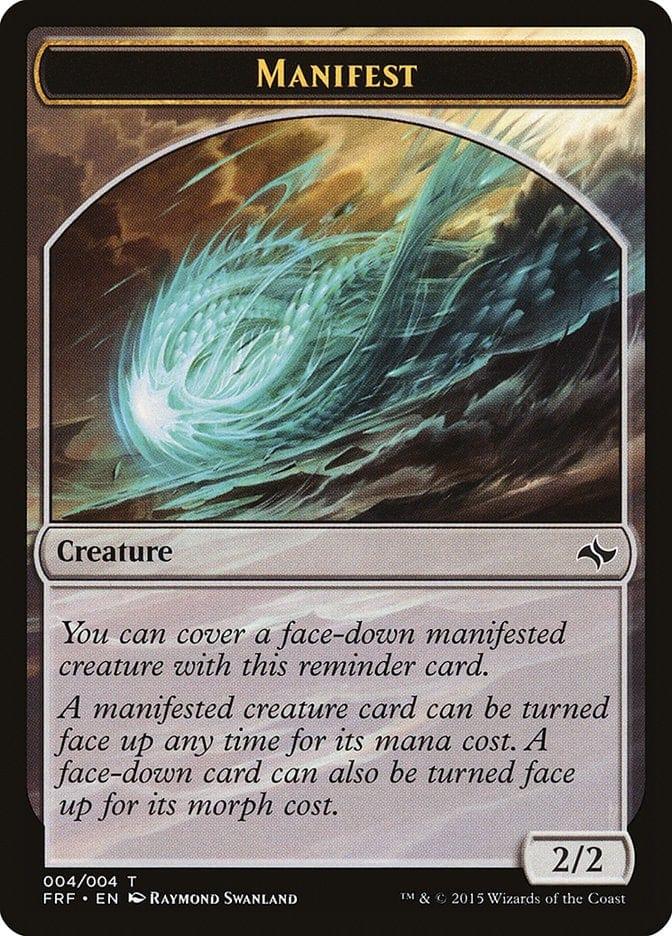 Magic: The Gathering MTG Single Manifest [Fate Reforged Tokens]