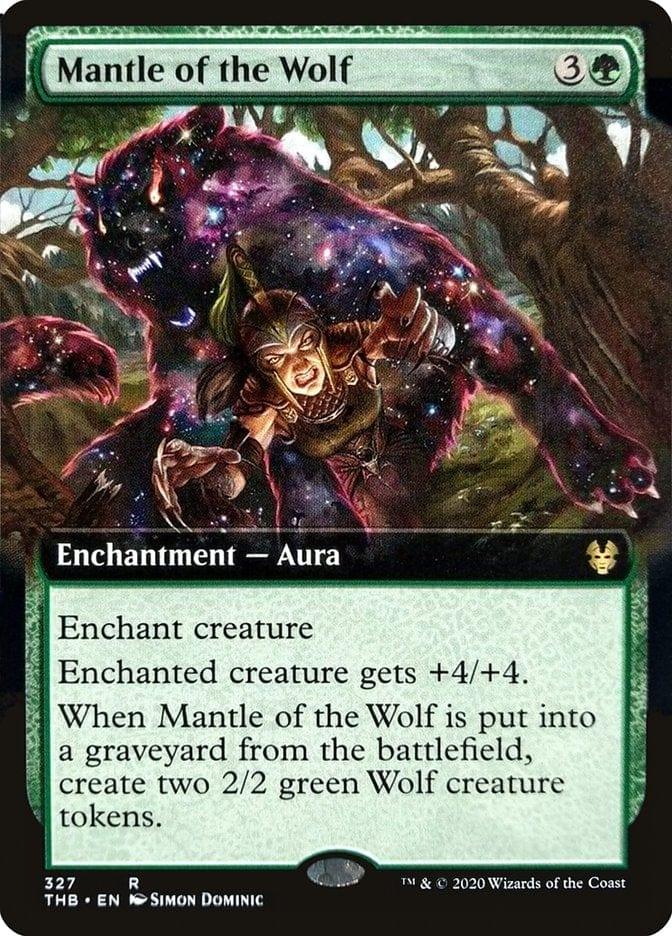 Magic: The Gathering MTG Single Mantle of the Wolf (Extended) [Theros Beyond Death]
