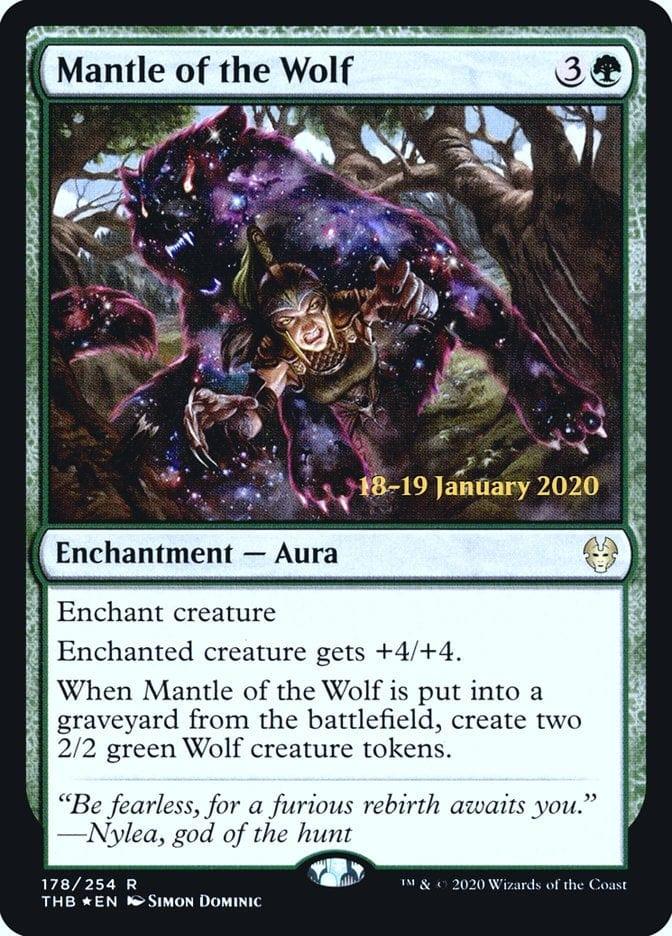 Magic: The Gathering MTG Single Mantle of the Wolf [Theros Beyond Death Prerelease Promos]
