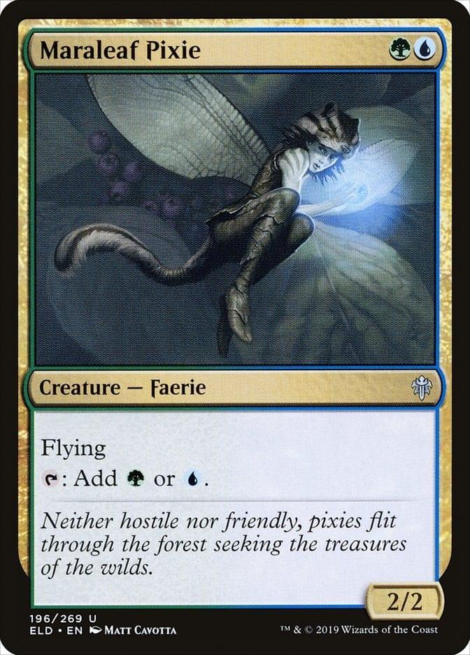 Magic: The Gathering MTG Single Maraleaf Pixie [Throne of Eldraine]
