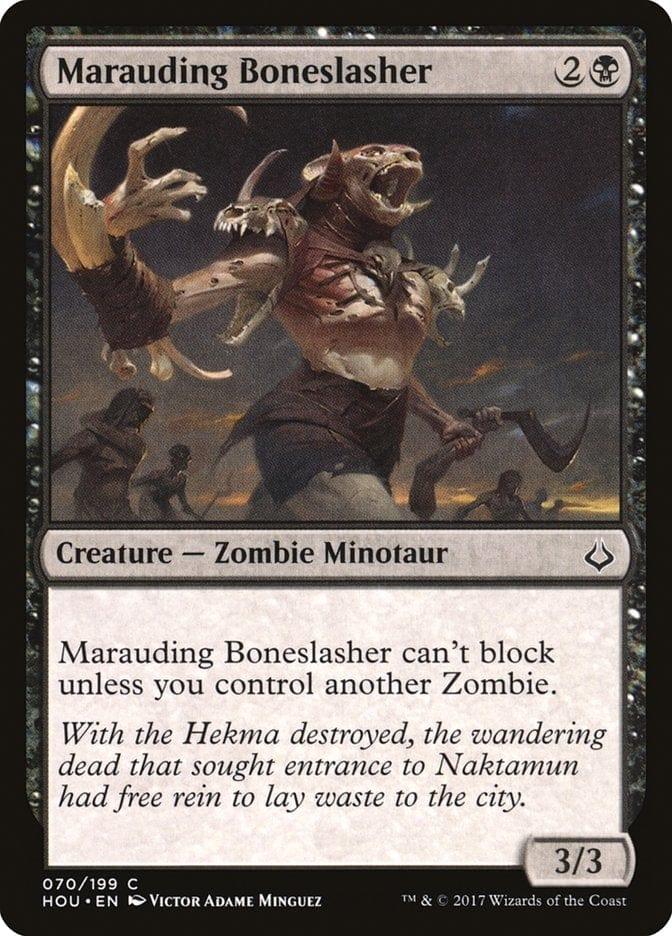 Magic: The Gathering MTG Single Marauding Boneslasher [Hour of Devastation]