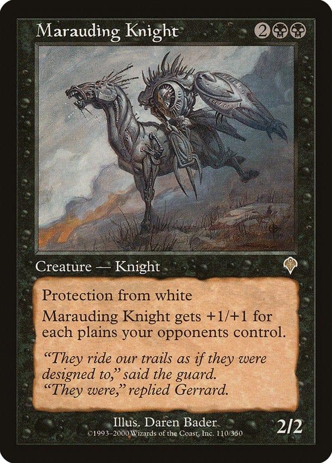 Magic: The Gathering MTG Single Marauding Knight [Invasion]