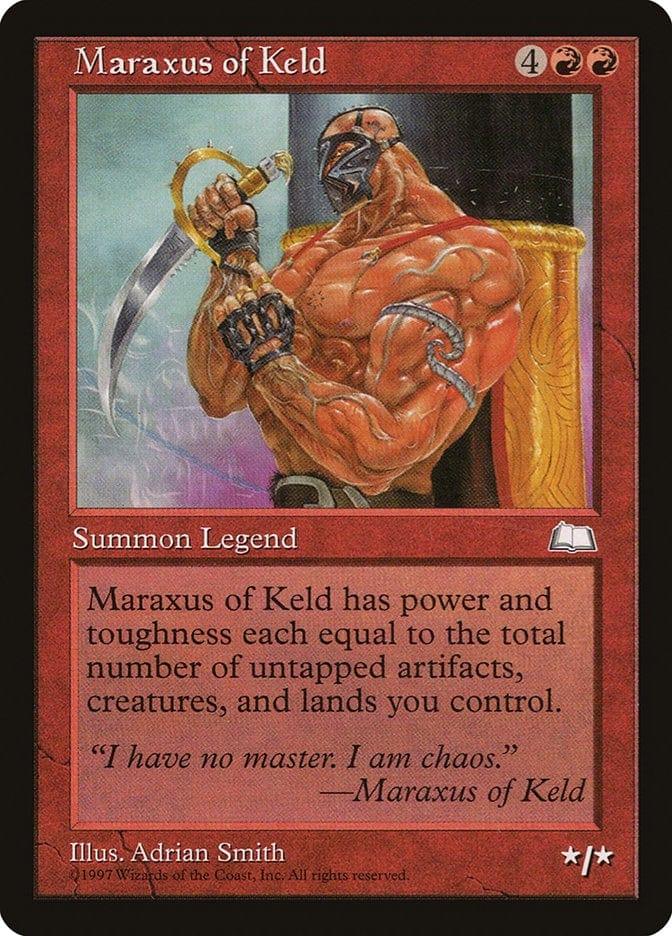 Magic: The Gathering MTG Single Maraxus of Keld [Weatherlight]