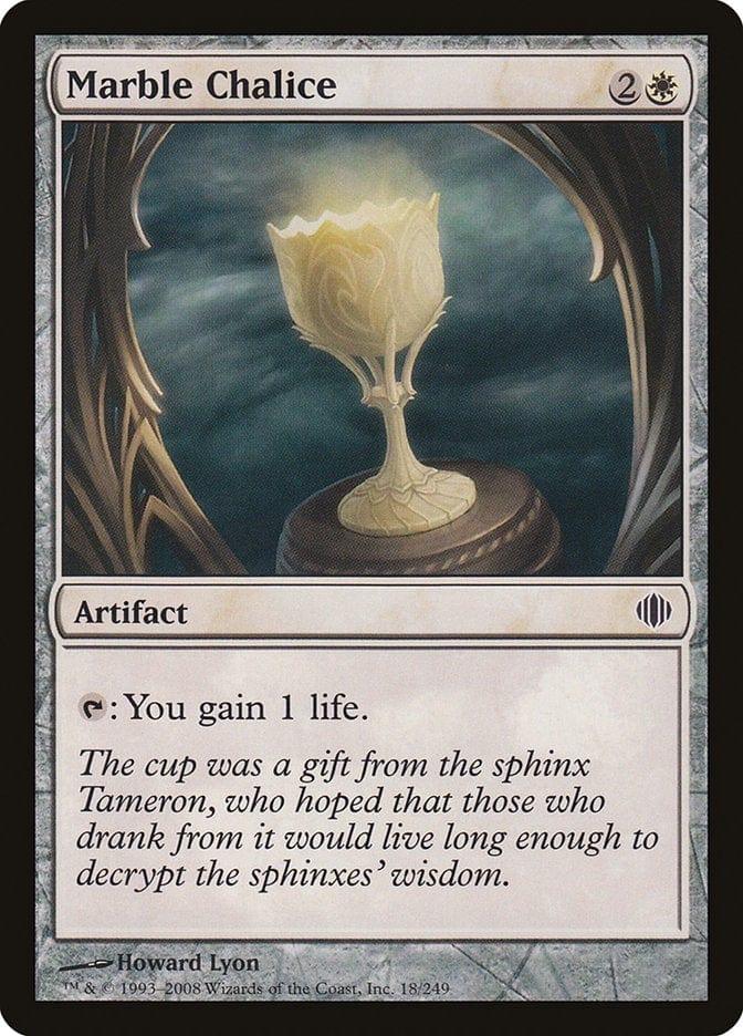 Magic: The Gathering MTG Single Marble Chalice [Shards of Alara]