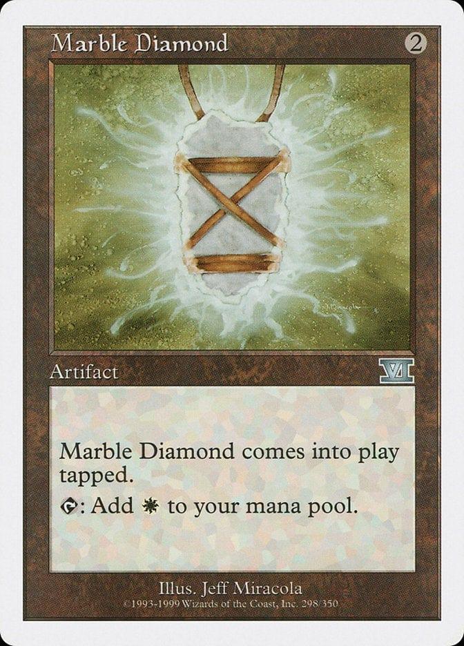 Magic: The Gathering MTG Single Marble Diamond [Classic Sixth Edition]