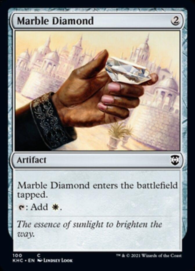Magic: The Gathering MTG Single Marble Diamond [Kaldheim Commander]
