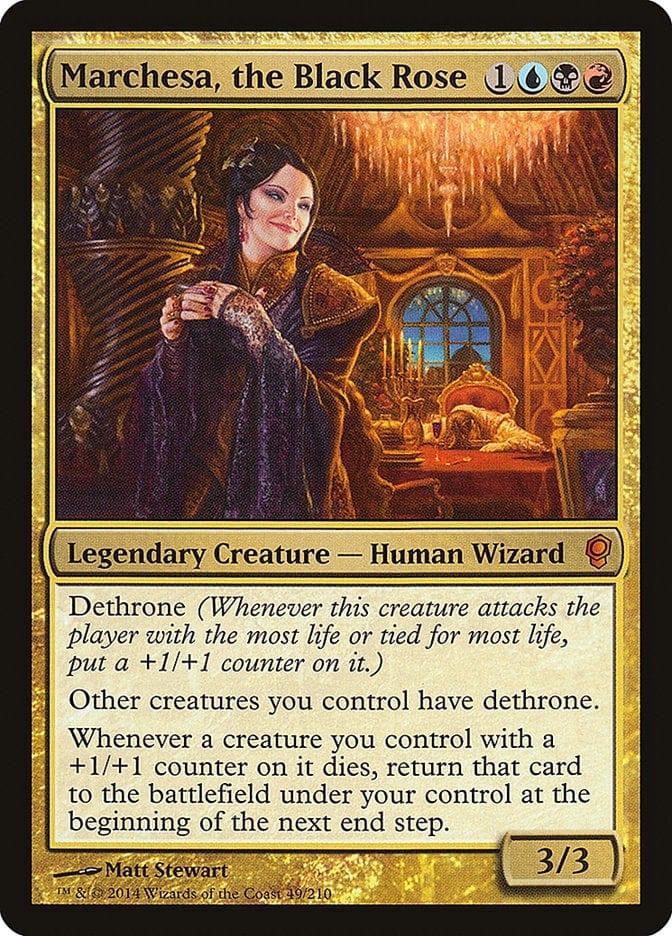 Magic: The Gathering MTG Single Marchesa, the Black Rose [Conspiracy]