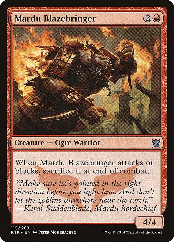Magic: The Gathering MTG Single Mardu Blazebringer [Khans of Tarkir]