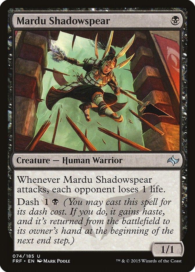 Magic: The Gathering MTG Single Mardu Shadowspear [Fate Reforged]