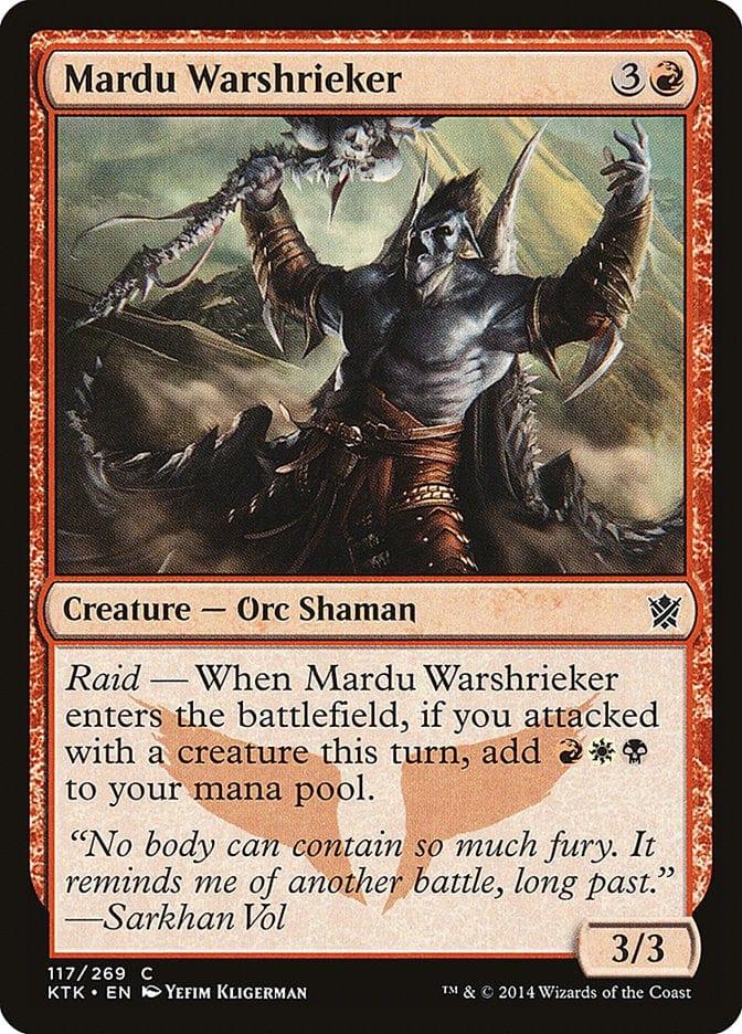 Magic: The Gathering MTG Single Mardu Warshrieker [Khans of Tarkir]