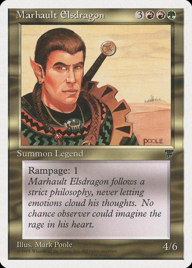 Magic: The Gathering MTG Single Marhault Elsdragon [Chronicles]