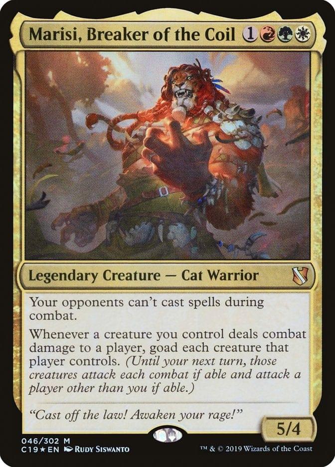 Magic: The Gathering MTG Single Marisi, Breaker of the Coil [Commander 2019]