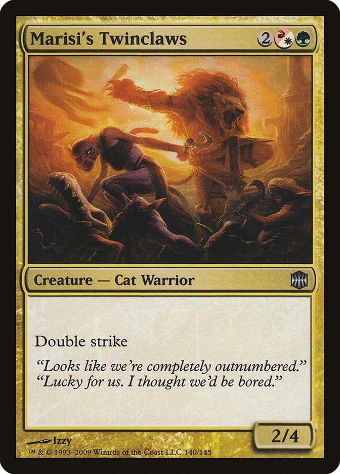 Magic: The Gathering MTG Single Marisi's Twinclaws [Alara Reborn]
