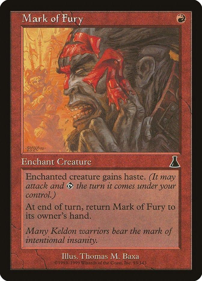 Magic: The Gathering MTG Single Mark of Fury [Urza's Destiny]