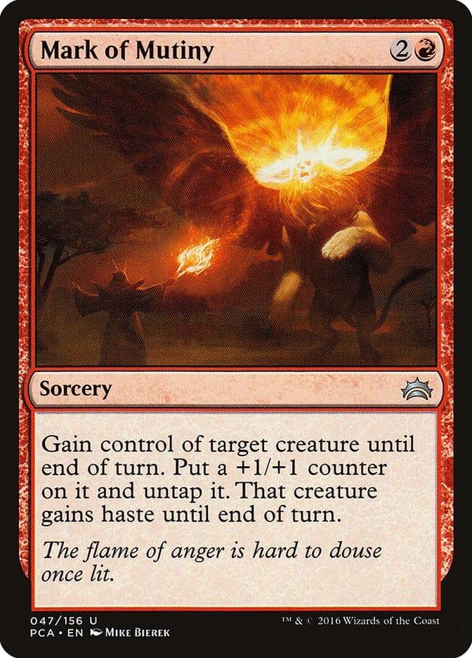 Magic: The Gathering MTG Single Mark of Mutiny [Planechase Anthology]