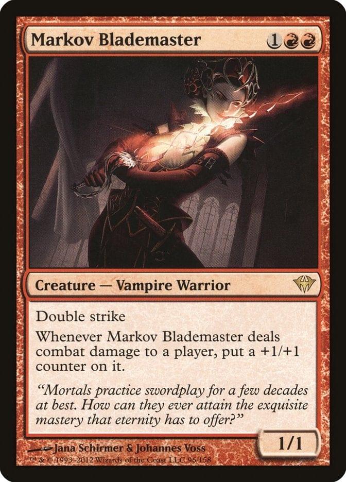 Magic: The Gathering MTG Single Markov Blademaster [Dark Ascension]