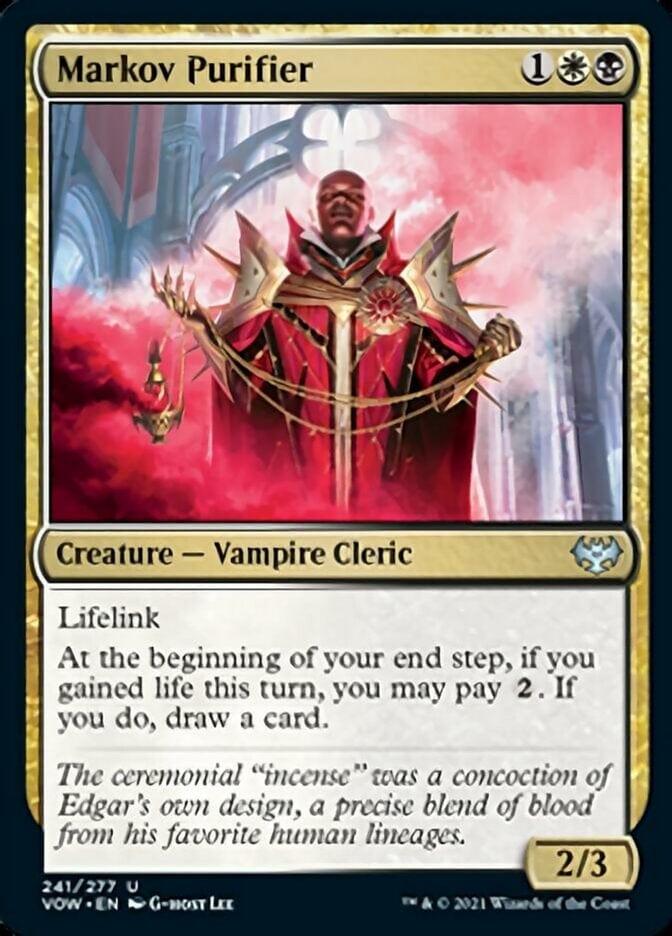 Magic: The Gathering MTG Single Markov Purifier [Innistrad: Crimson Vow]