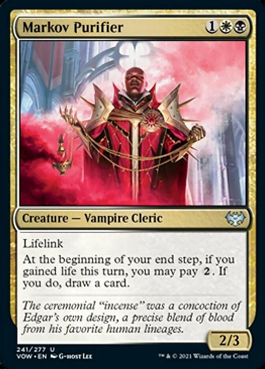 Magic: The Gathering MTG Single Markov Purifier [Innistrad: Crimson Vow]