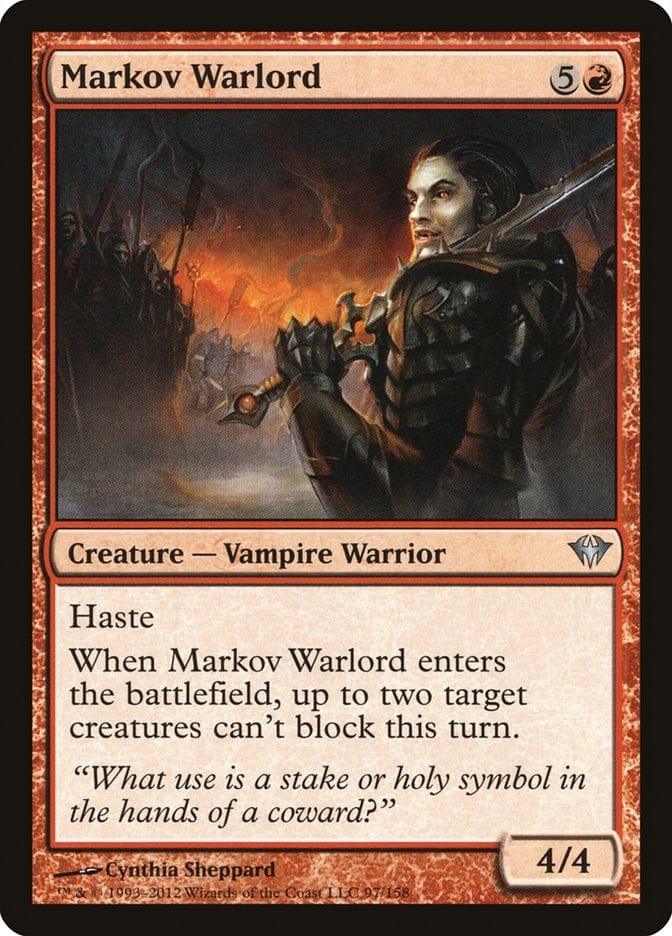 Magic: The Gathering MTG Single Markov Warlord [Dark Ascension]