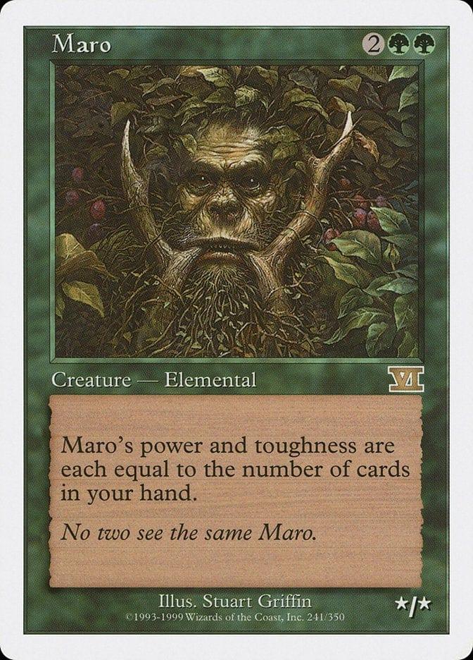 Magic: The Gathering MTG Single Maro [Classic Sixth Edition]