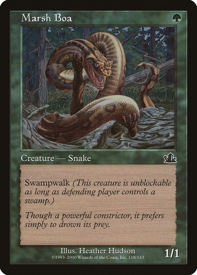 Magic: The Gathering MTG Single Marsh Boa [Prophecy]
